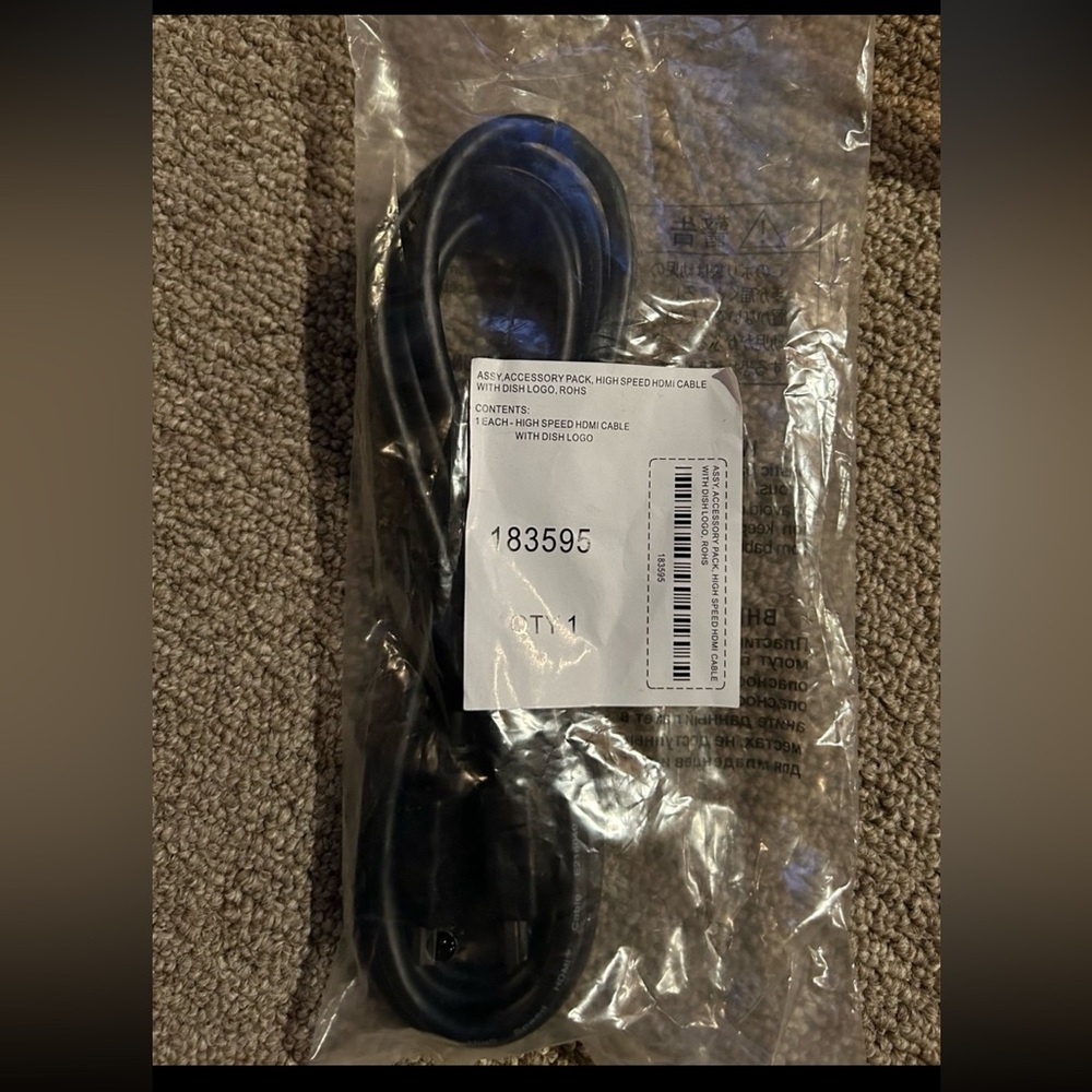 NEW! High speed hdmi cable (with Dish logo)